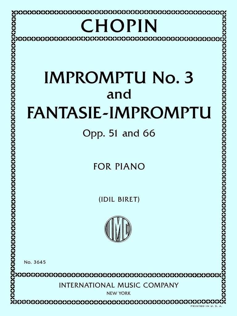 Impromptu No.3 & Fantaisie-Impromptu Op.51 & 66